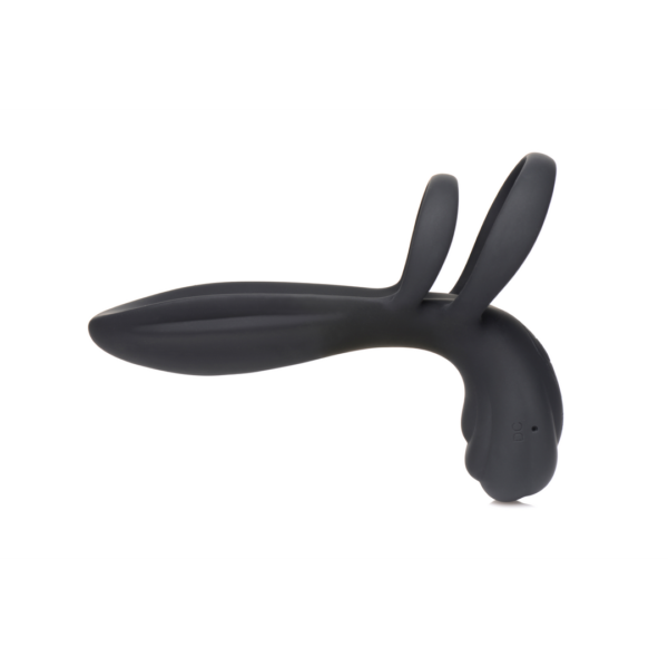 Silicone Vibrating Penis Sleeve with Remote Control - Image 4