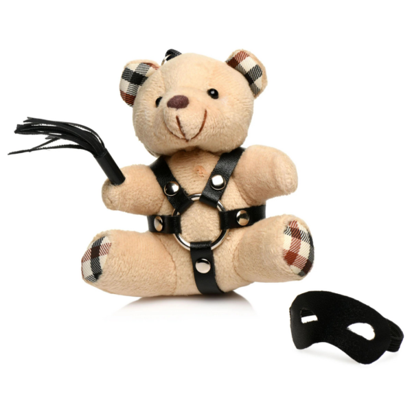 BDSM Teddy Bear Keychain - Tan - Image 5