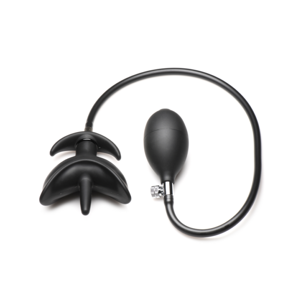 Bad Buoy Anchor - Inflatable Silicone Anal Plug - Black - Image 4