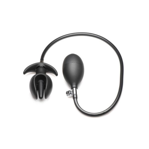 Bad Buoy Anchor - Inflatable Silicone Anal Plug - Black