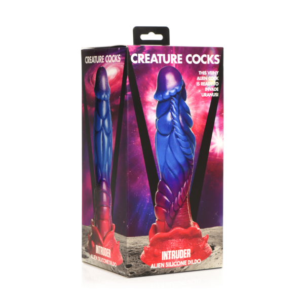 Intruder - Alien Silicone Dildo - Purple - Image 2