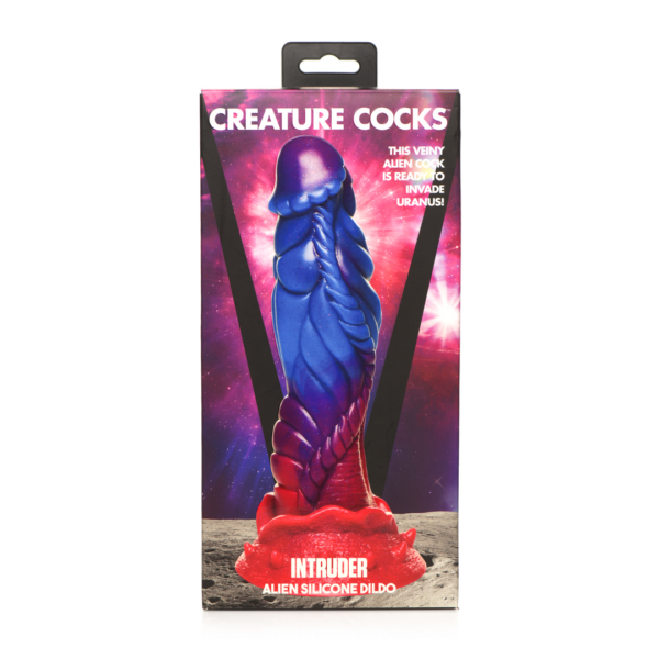 Intruder - Alien Silicone Dildo - Purple - Image 3