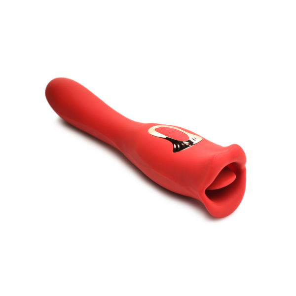 Kiss and Tell Pro - Dual-Ended Kissing Vibrator - Red - Image 5