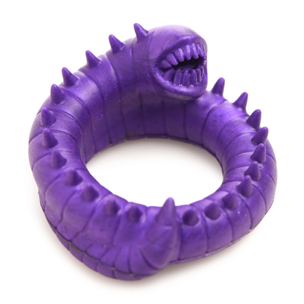 Slitherine - Silicone Cock Ring - Purple - Image 4