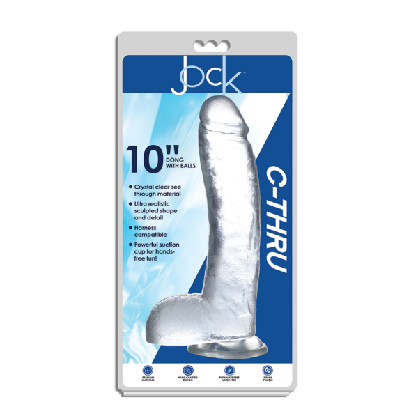 Dildo with Balls - 10 / 25,5 cm - Image 2