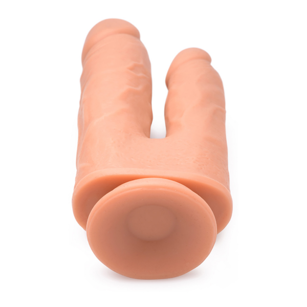 Double Shot Liquid Silicone Double Penetration Dildo 20,5 cm - Image 3