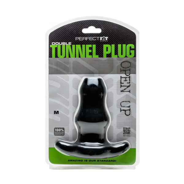 Double Tunnel Plug - Hollow Butt Plug - M - Image 2