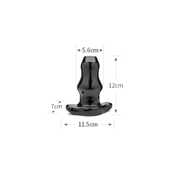 Double Tunnel Plug - Hollow Butt Plug - M - Image 3