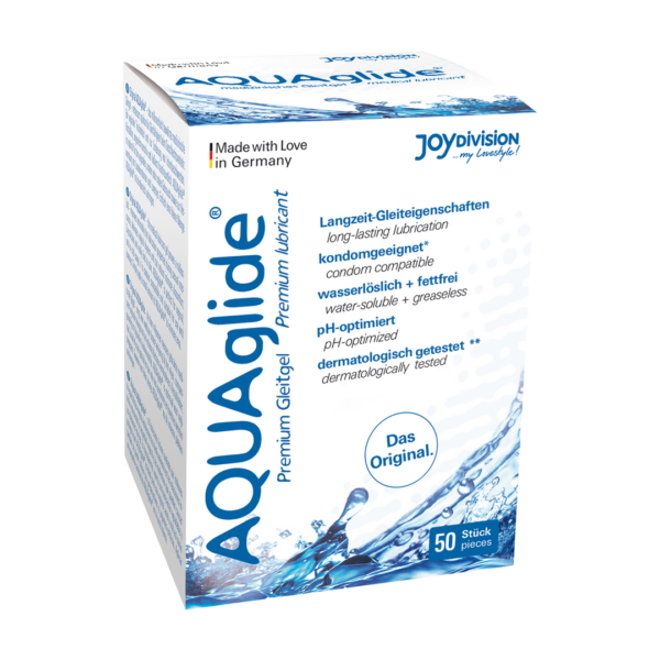 AQUAglide Neutral - Waterbased Anal Lubricant - Single Portions - 50 Pieces á 0.1 fl oz - Image 2