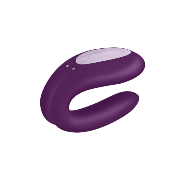 Double Joy - Partner Vibrator - Violet - Image 3