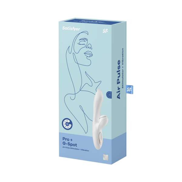 Pro + - G-Spot Air Pulse Stimulator + Vibration - Image 2