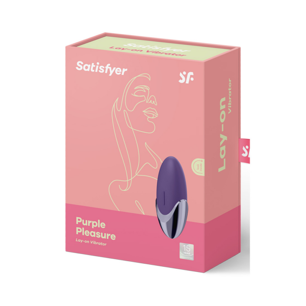 Purple Pleasure - Lay-on Vibrator - Image 2