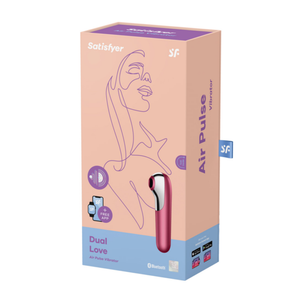 Dual Love - Air Pulse Vibrator - Image 2