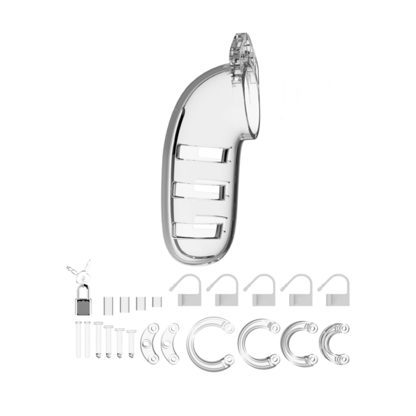 Model 06 Chastity Cock Cage - 5.5 / 14 cm - Image 3