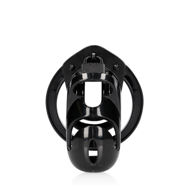 Model 25 - Chastity Cage - 3.5'' / 9 cm - Black - Image 3