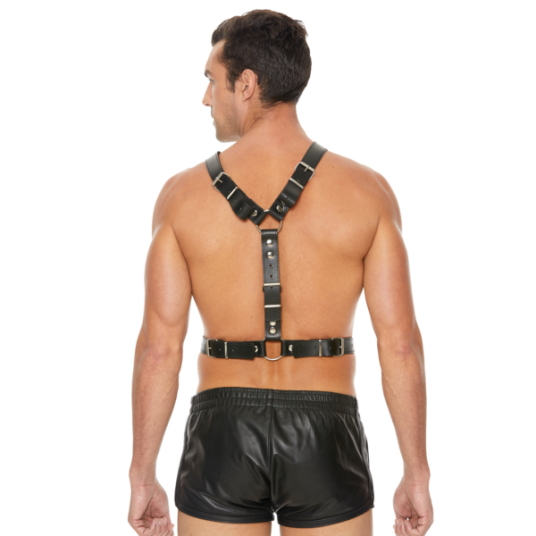 Twisted Bit Leather Harness - One Size - Image 5