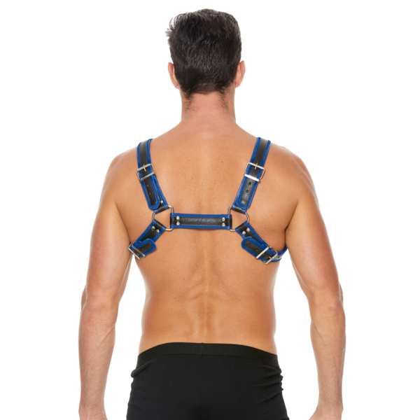 Leather Bulldog Harness with Buckles - L/XL - Image 5