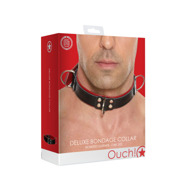 Deluxe Bondage Collar - One Size - Image 2