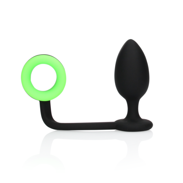 Butt Plug with Cockring - Glow in the Dark - Image 4