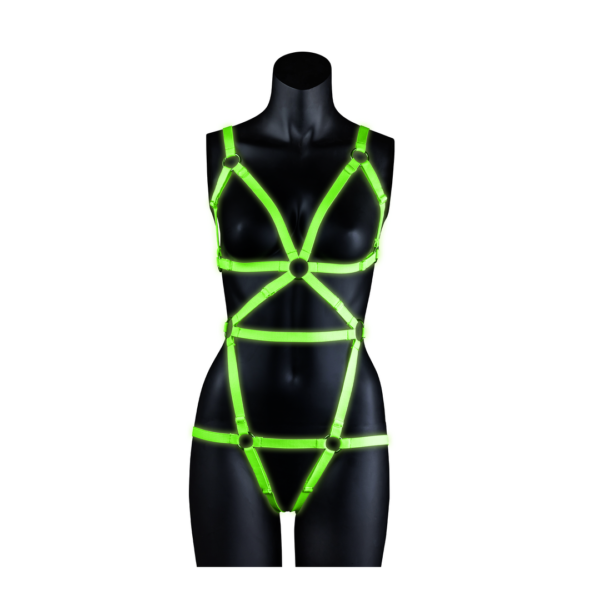 Body-Covering Harness - Glow in the Dark - S/M - Image 4