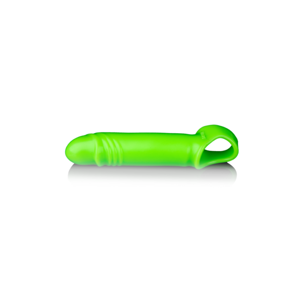 Smooth, Stretchable Penis Sheath - Glow in the Dark - Image 4