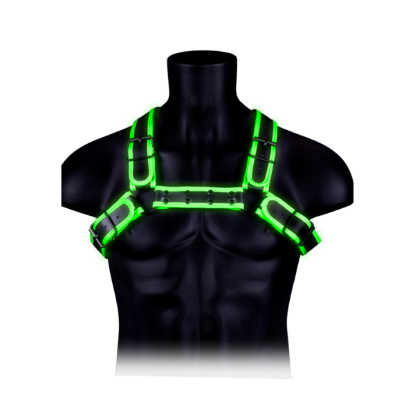 Bulldog Harness with Buckle - Glow in the Dark - L/XL - Image 4