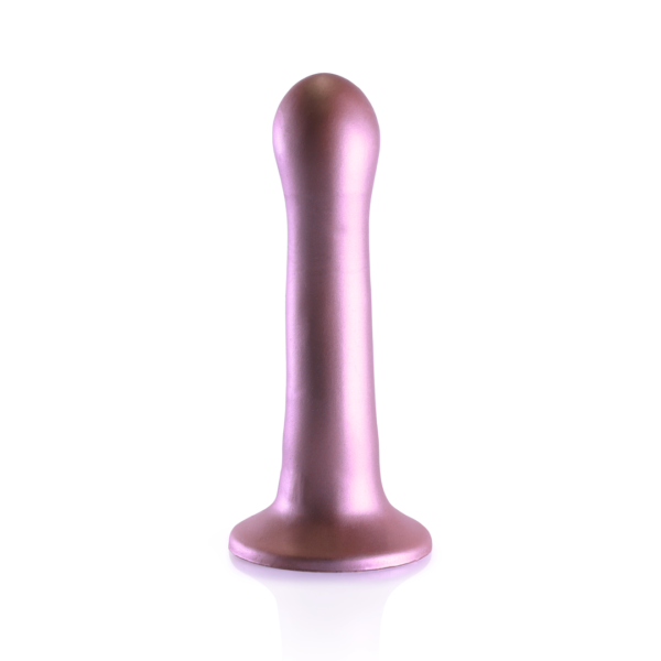 Ultra Soft Silicone Curvy G-Spot Dildo - 7'' / 17 cm - Image 3