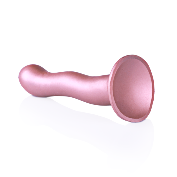 Ultra Soft Silicone Curvy G-Spot Dildo - 7'' / 17 cm - Image 4