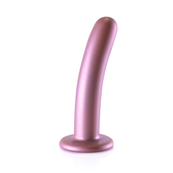 Smooth Silicone G-Spot Dildo - 6'' / 14,5 cm - Image 3