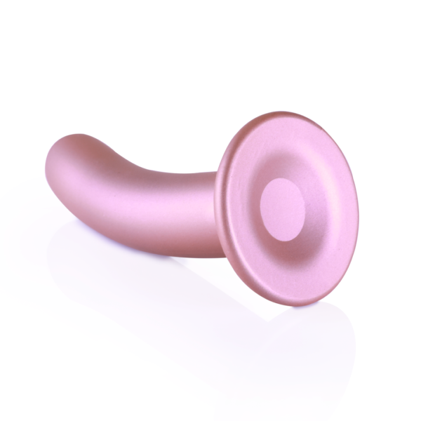 Smooth Silicone G-Spot Dildo - 6'' / 14,5 cm - Image 5