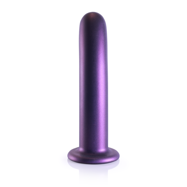 Smooth Silicone G-Spot Dildo - 7'' / 17 cm - Image 4