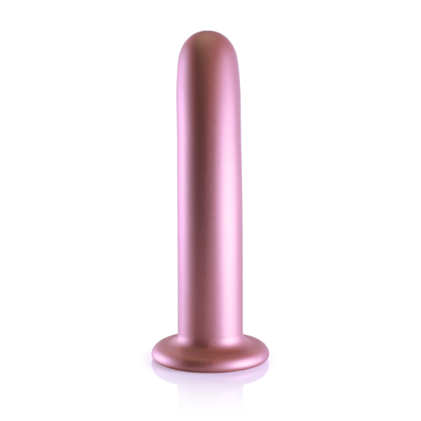 Smooth Silicone G-Spot Dildo - 7'' / 17 cm - Image 4