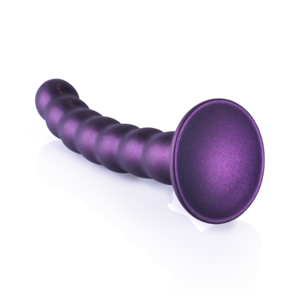 Beaded Silicone G-Spot Dildo - 6,5'' / 16,5 cm - Image 5