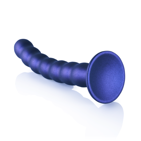 Beaded Silicone G-Spot Dildo - 8'' / 20,5 cm - Image 5