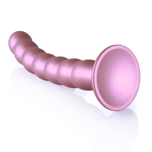 Beaded Silicone G-Spot Dildo - 8'' / 20,5 cm - Image 5