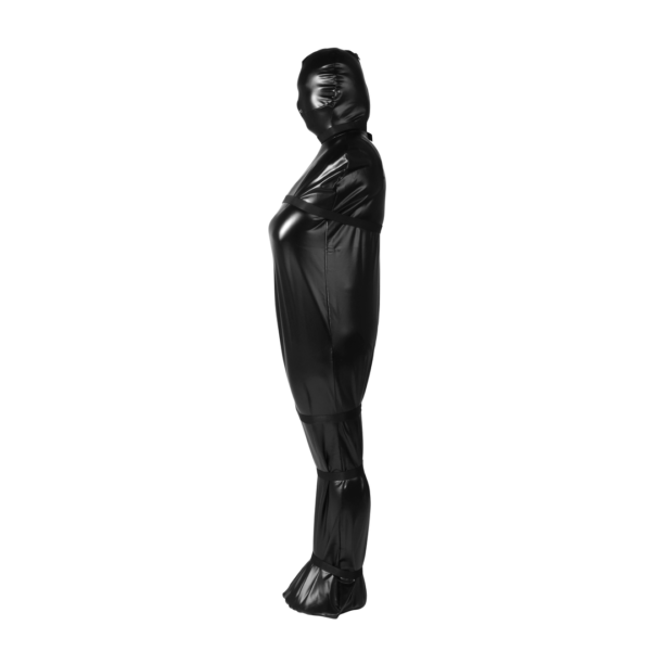Body Bag with Nylon Straps - Black - Image 5