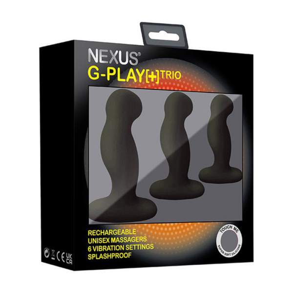 Gplaytrio+ - Unisex Rechargeable Vibrator Set - Image 2