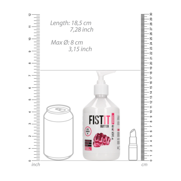 Waterbased Sliding Butter 500 ml - Pump - Image 5