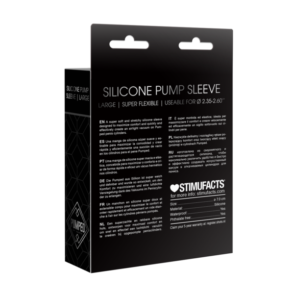 Silicone Pump Sleeve - Large - Image 3