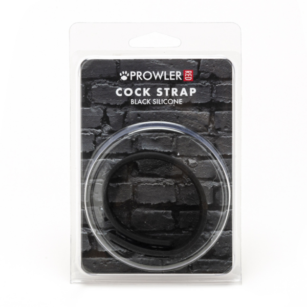 Silicone Cock Strap - Black - Image 3