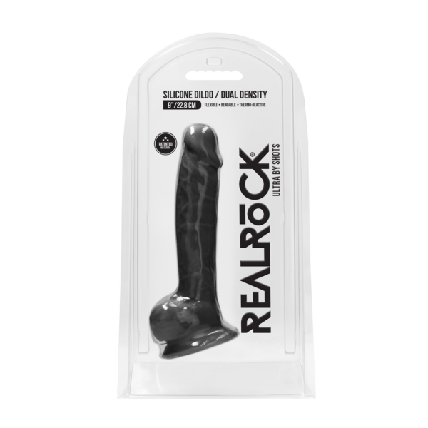 Silicone Dildo with Balls 23 cm - Image 2