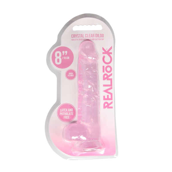 Realistic Dildo with Balls 21 cm - Image 2