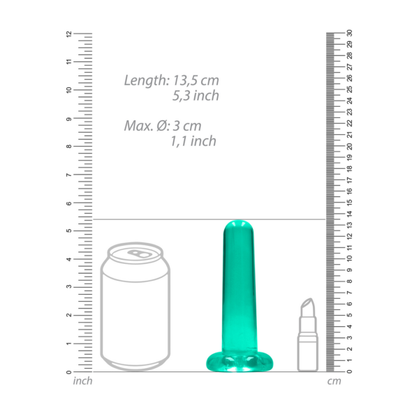 Non-Realistic Dildo with Suction Cup - 5 / 13,5 cm - Image 4