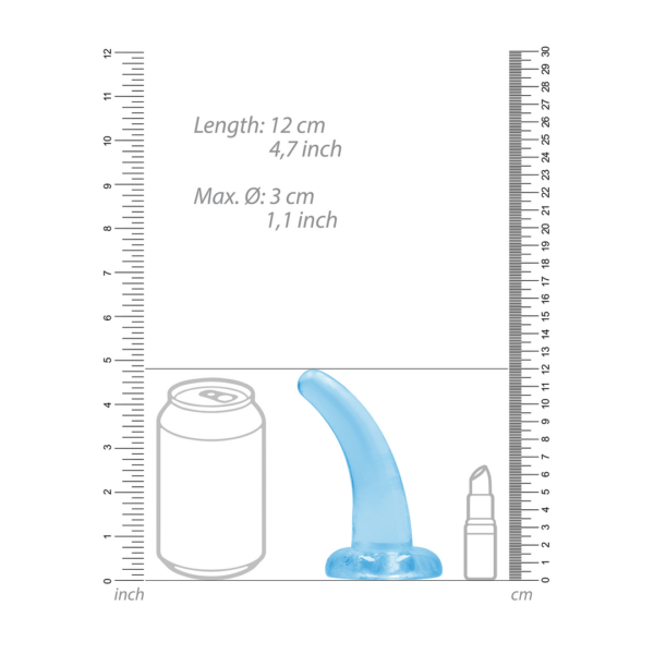 Non-Realistic Dildo with Suction Cup - 5 / 11,5 cm - Image 4