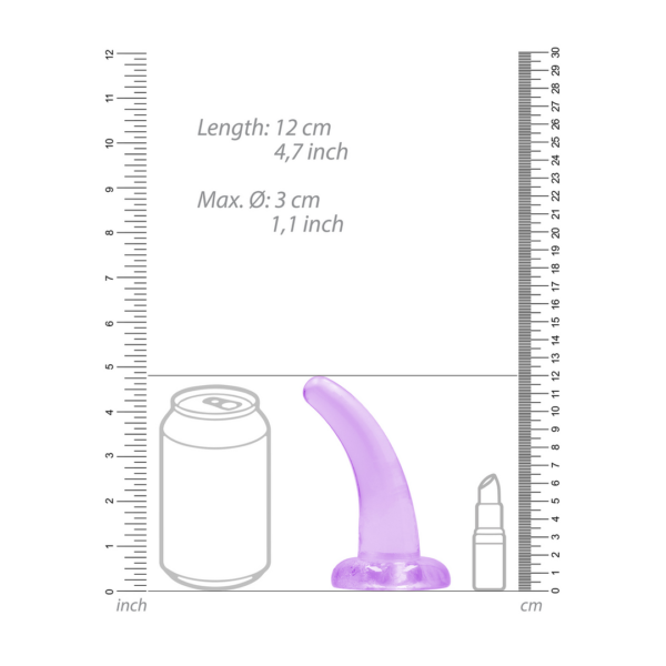 Non-Realistic Dildo with Suction Cup - 5 / 11,5 cm - Image 4