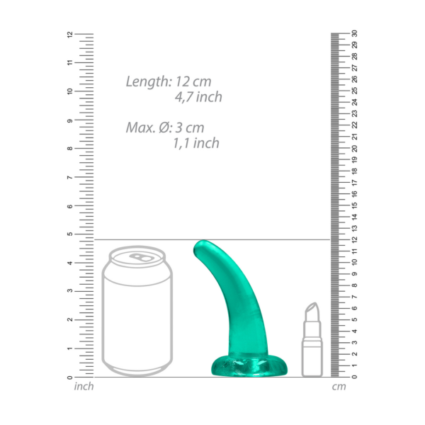 Non-Realistic Dildo with Suction Cup - 5 / 11,5 cm - Image 4