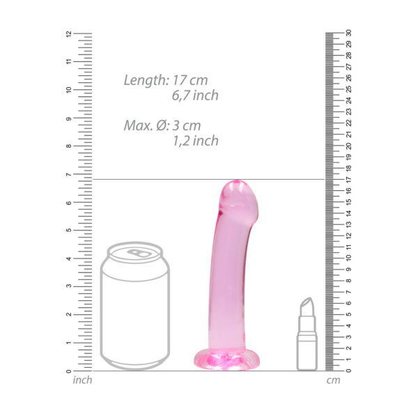 Non-Realistic Dildo with Suction Cup - 7 / 17 cm - Image 4