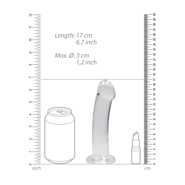 Non-Realistic Dildo with Suction Cup - 7 / 17 cm - Image 5