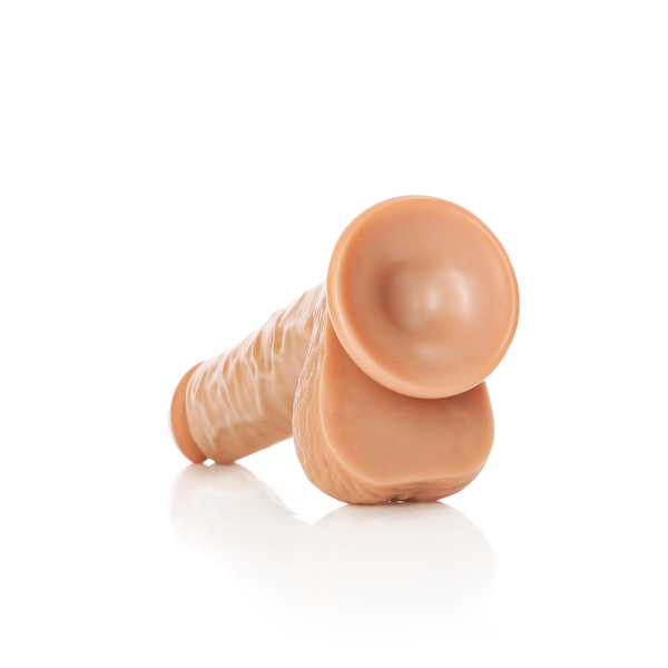 Straight Realistic Dildo with Balls and Suction Cup - 7 / 18 cm - Image 5