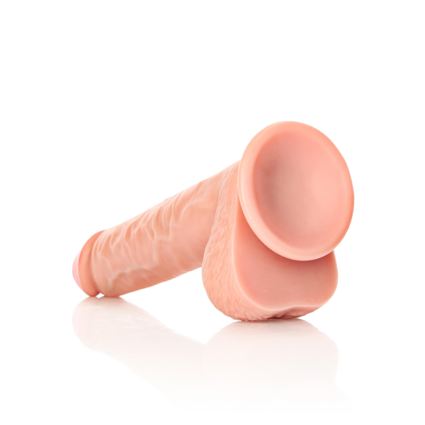 Straight Realistic Dildo with Balls and Suction Cup 25,5 cm - Image 5